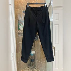 Banana republic cropped black pants